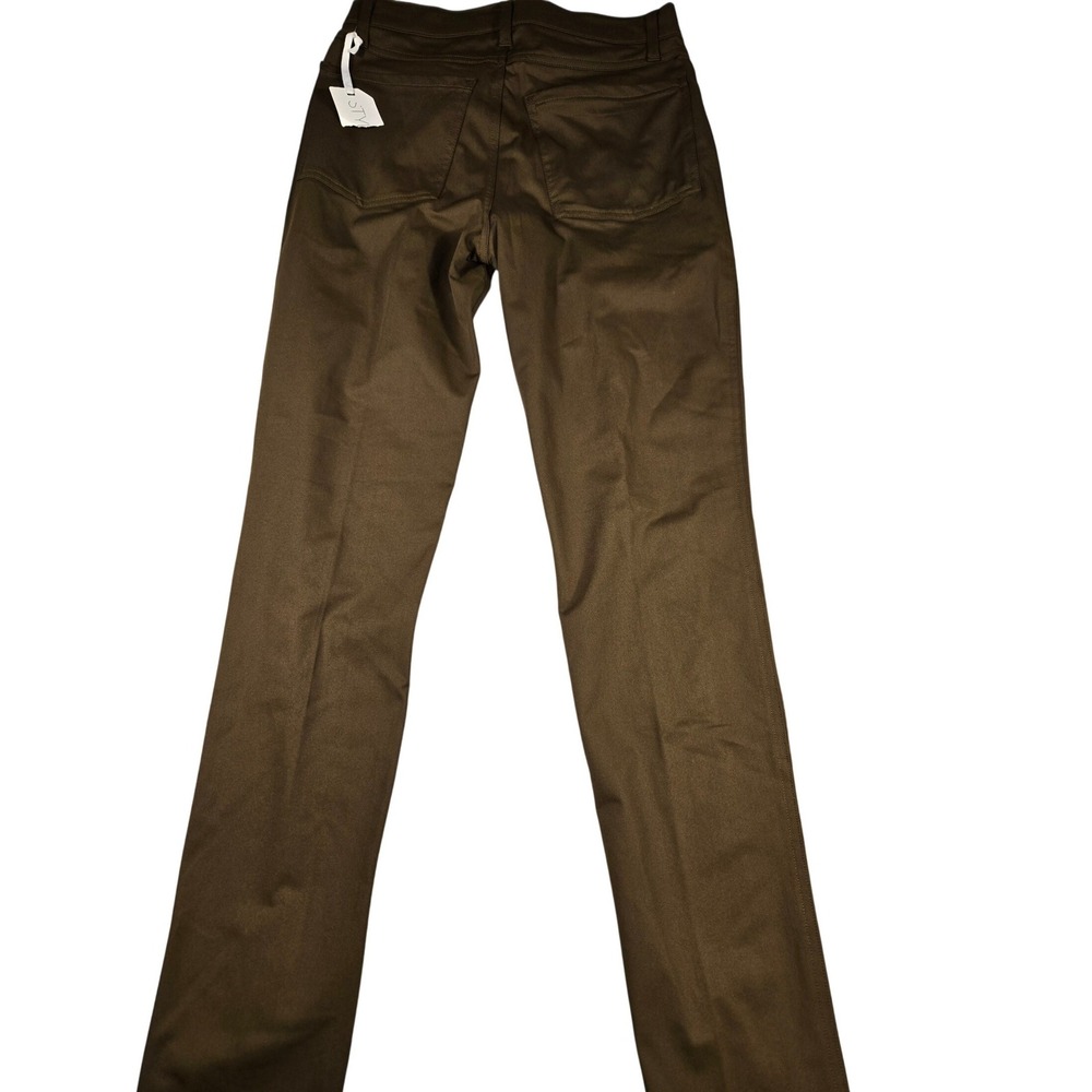 Stylus Mens Skinny Fit 5-Pocket Pants Olive Brown‎ 30x34 NWT
